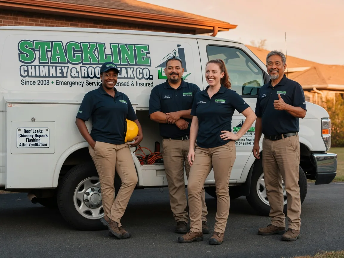 Chimney flashing repair company in Avoca, IA